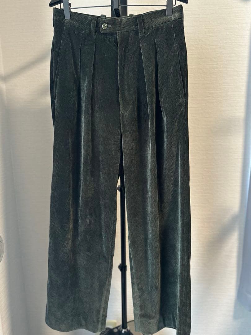 パンツ m's braque TUCKED BAGGY PANTS