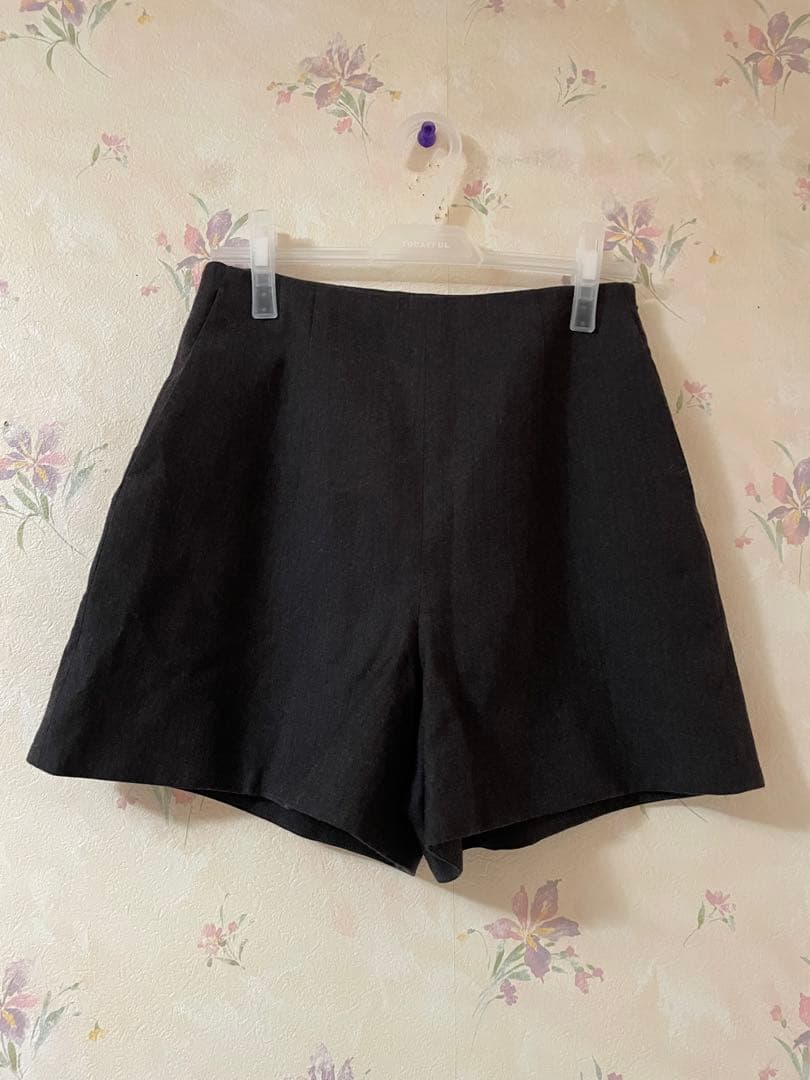 todayful WoolTwillshortpants ダークブラウン 38