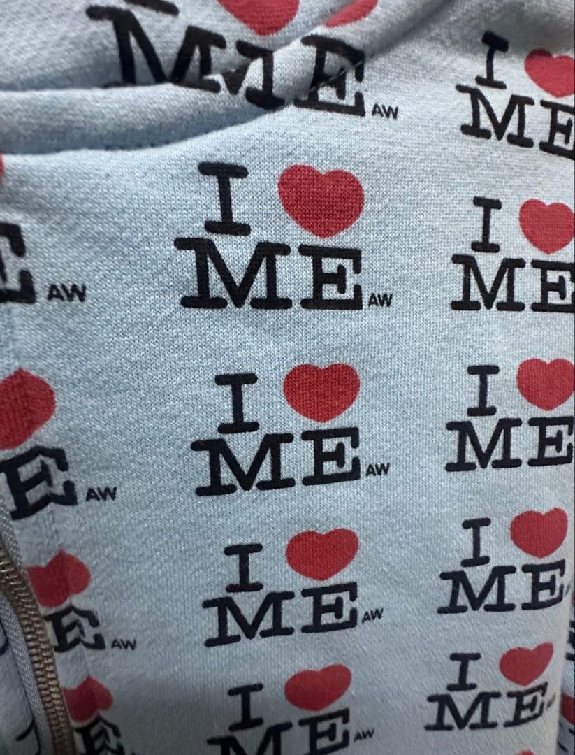 廃盤　Ashley Williams I ♥︎ ME 水色　パーカー