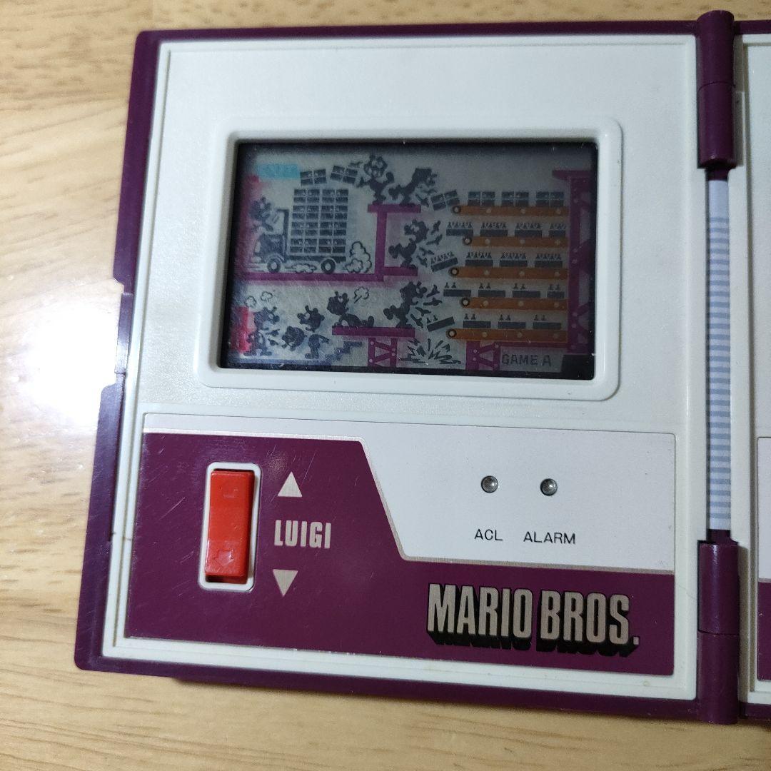 ゲームアンドウォッチ マリオブラザーズ　任天堂　ニンテンドー　メンテナンス済み