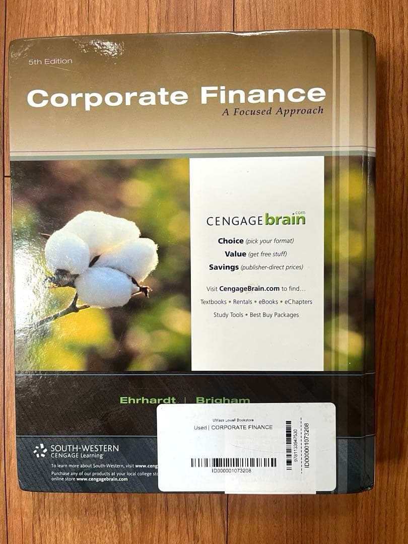 Corporate Finance: A Focused Approach 5版