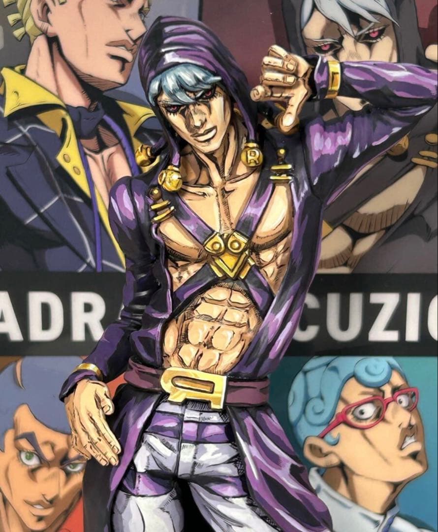 リゾット　ジョジョの奇妙な冒険　　リペイント　一番くじ　メタリカ