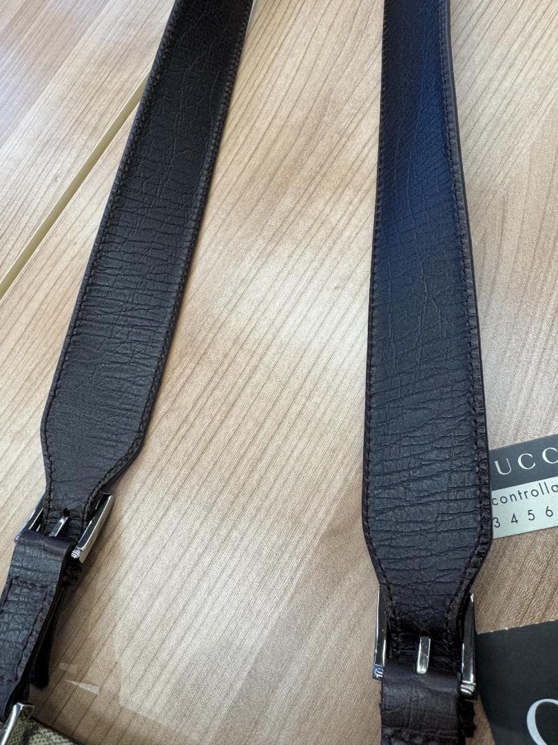 【GUCCI】GGキャンバス ショルダーバッグ 92562R メンズ