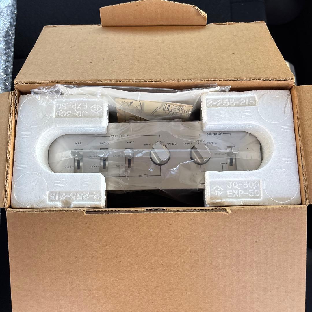 ス*カ様 希少 美品 SONY SB-500 元箱 説明書付 テープセレクター