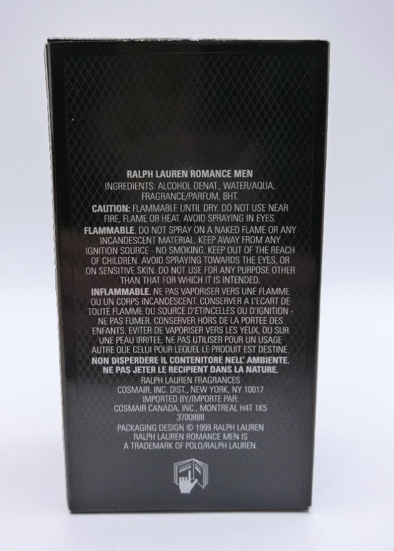 B RalphLauren　ラルフローレン　ロマンスオードトワレ　100ml