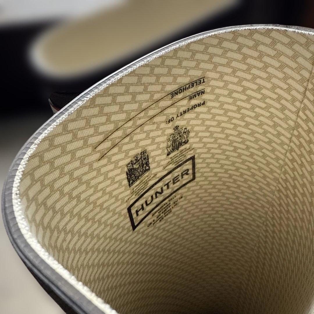 HUNTER ダークブラウン長靴