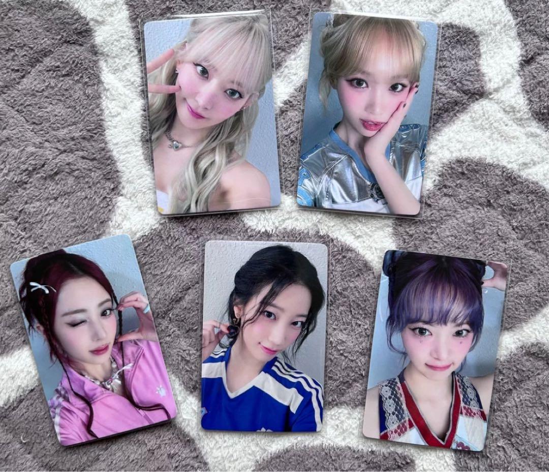 le sserafim 一直娯 青島 yzy4.0 中華 5枚コンプセット