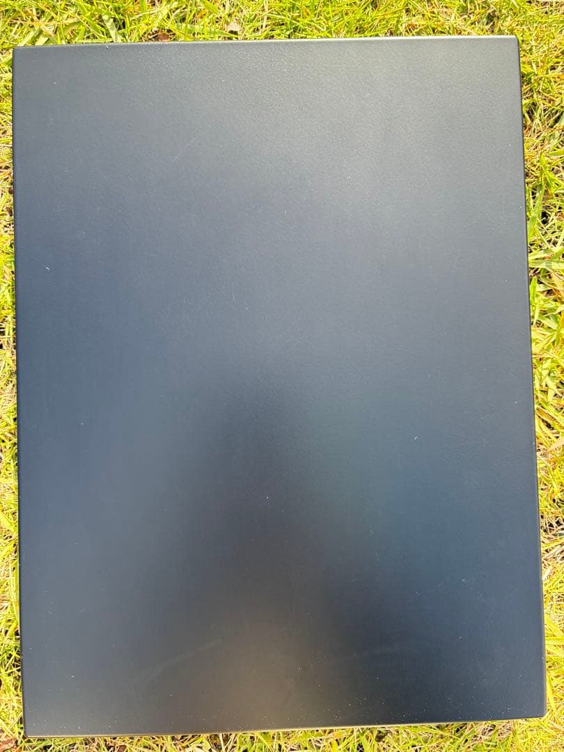 アイアン工房　アイアンテーブル　細板（ブラックマルチプレート付き）