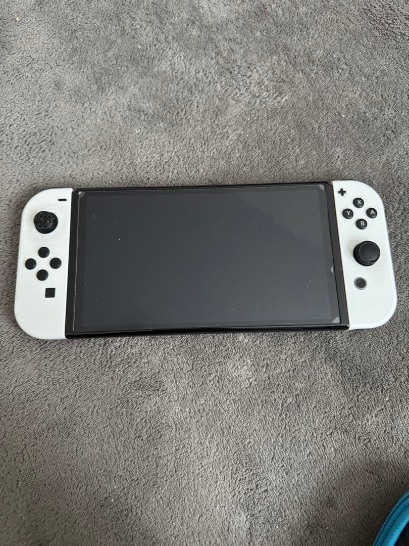 【Joy-Con 4本付】Switch 有機ELモデル＋ハンドル＆ケースセット
