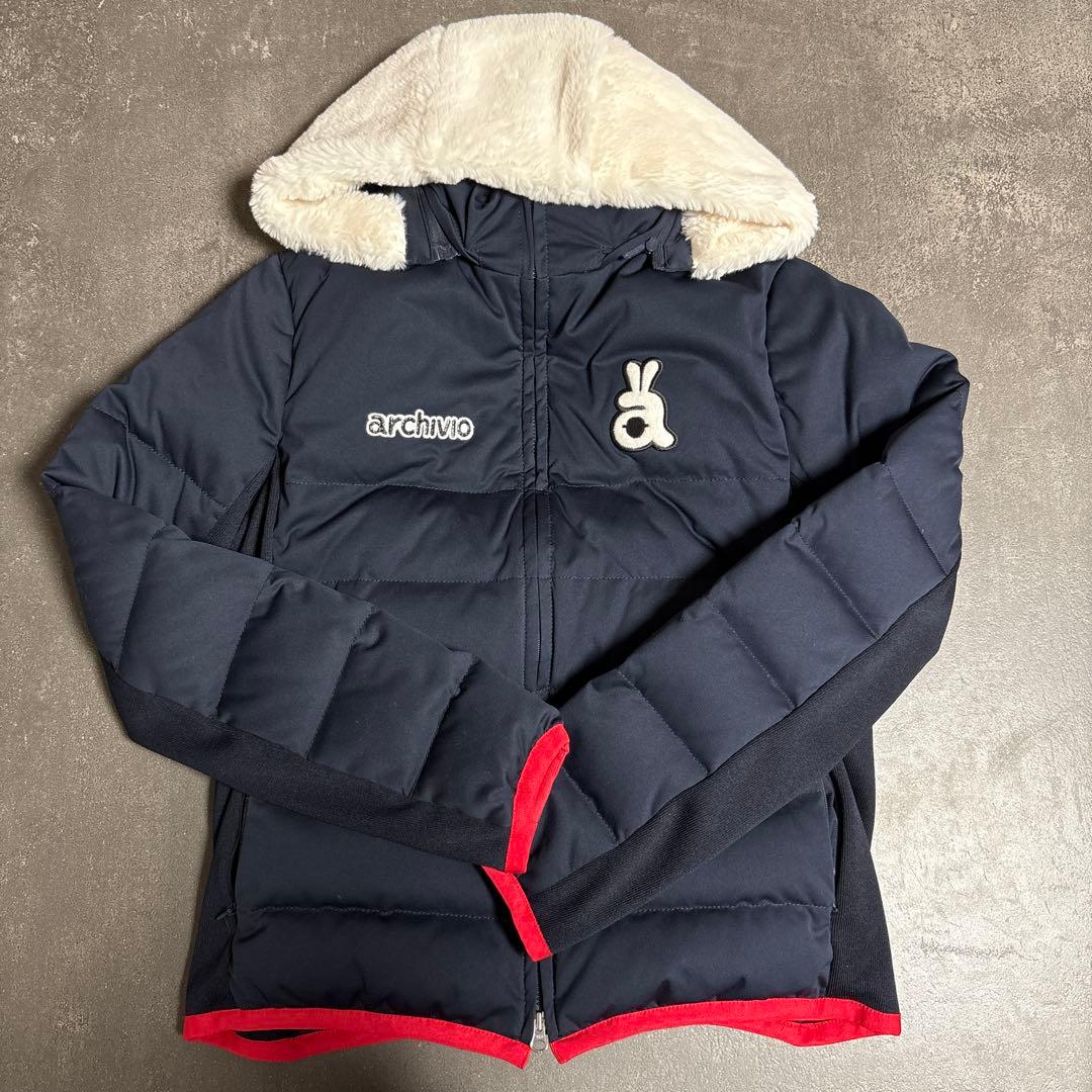 美品⭐︎archivio アルチビオ フード付きダウンジャケット