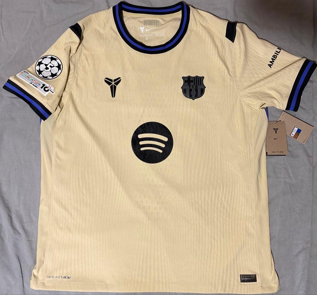 【正規品】バルセロナ ラミン ヤマル 25/26 アウェイオーセンティック CL