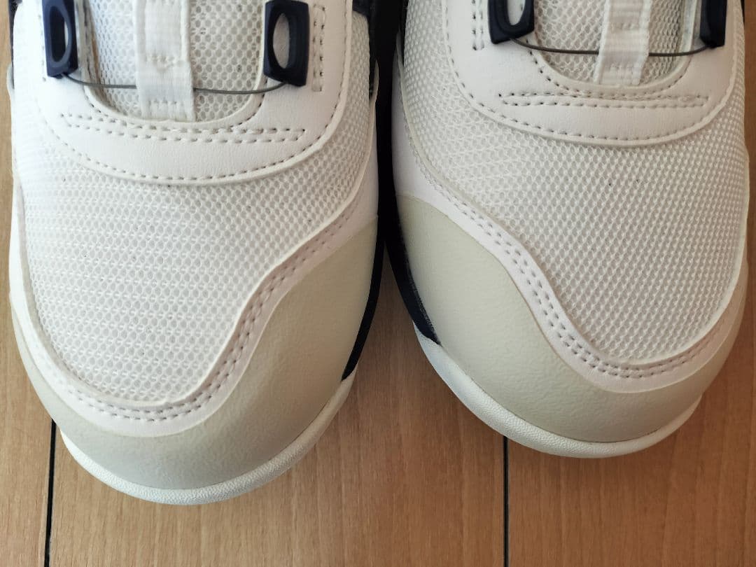 ASICS BOA 安全靴 ホワイト/ネイビー