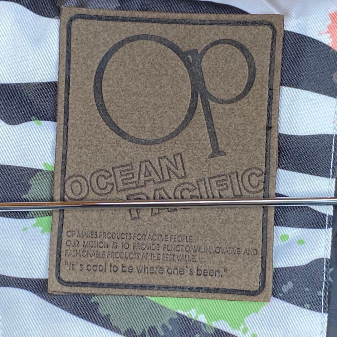 OP ゼブラ柄 スノーボードウェア セット M/L