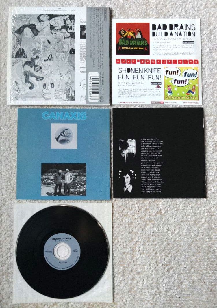 Holger Czukay ホルガー・シューカイ　Canaxis CD