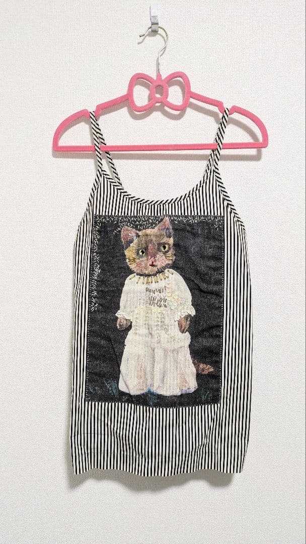 美品　ムチャチャ　ネコ　キャミソール　トップス　あちゃちゅむ