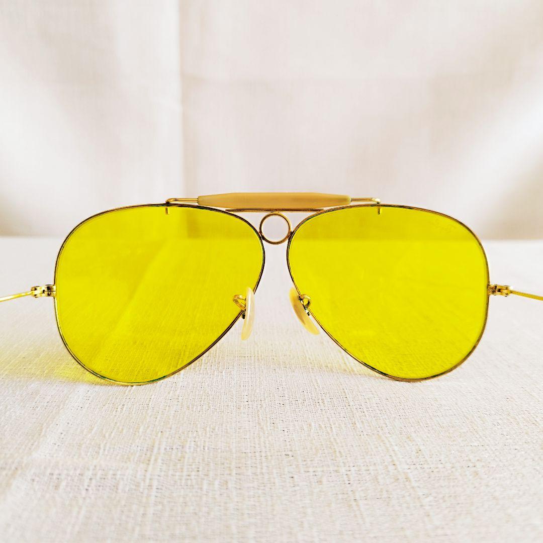 希少✨レイバン　ボシュロム　カリクローム　シューター　イエロー　ヴィンテージ
