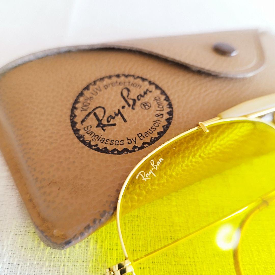 希少✨レイバン　ボシュロム　カリクローム　シューター　イエロー　ヴィンテージ