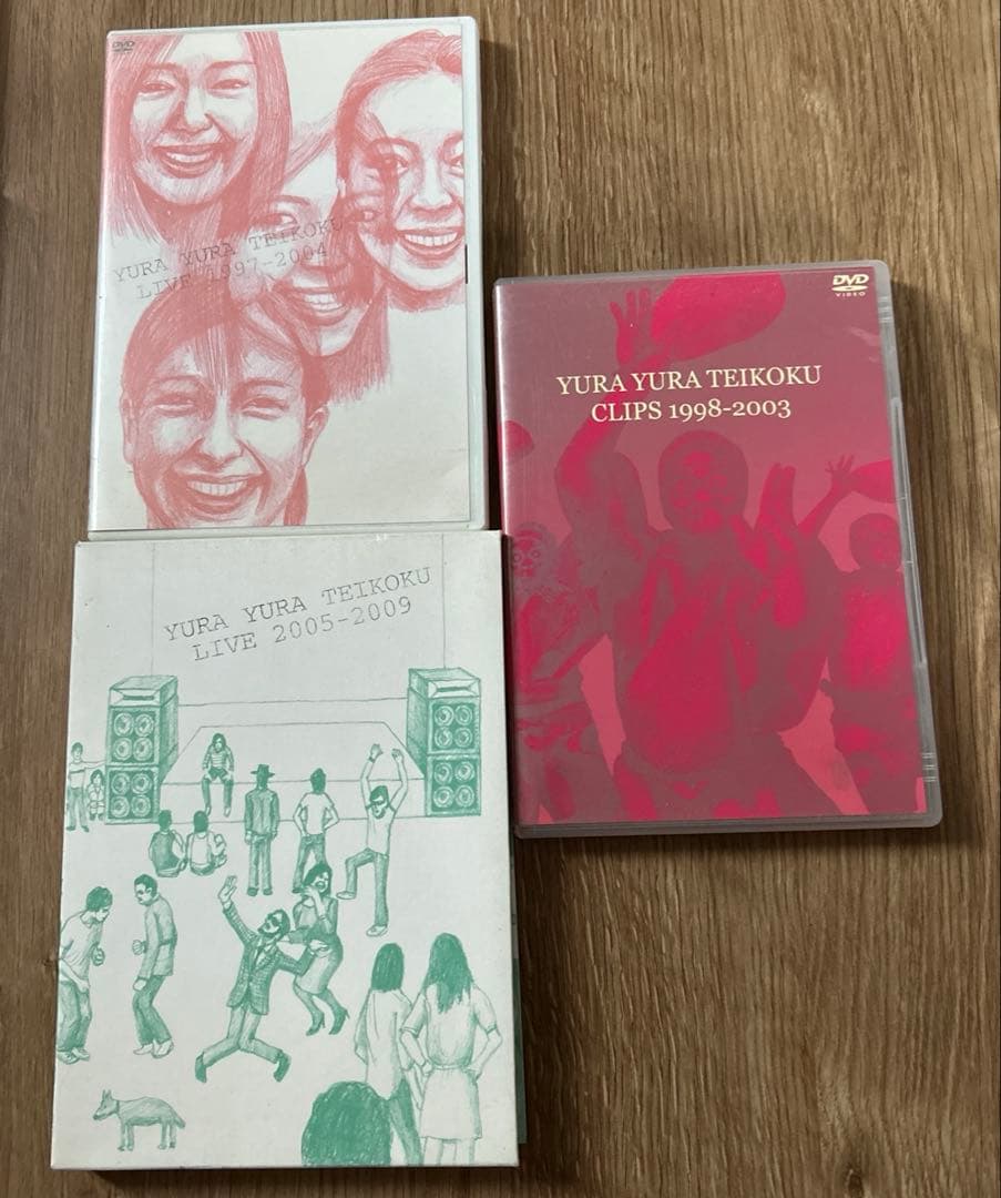 ゆらゆら帝国 DVD 3セット