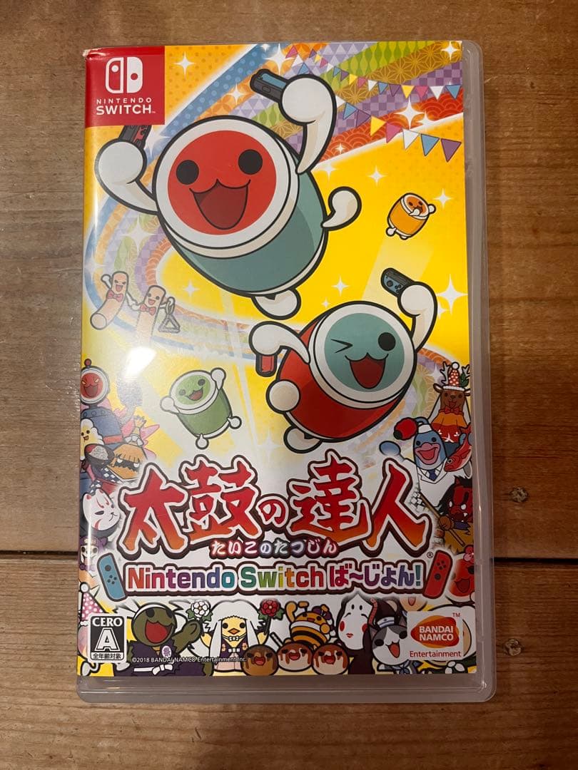 太鼓の達人switchバージョンソフト&タタコン2台セット