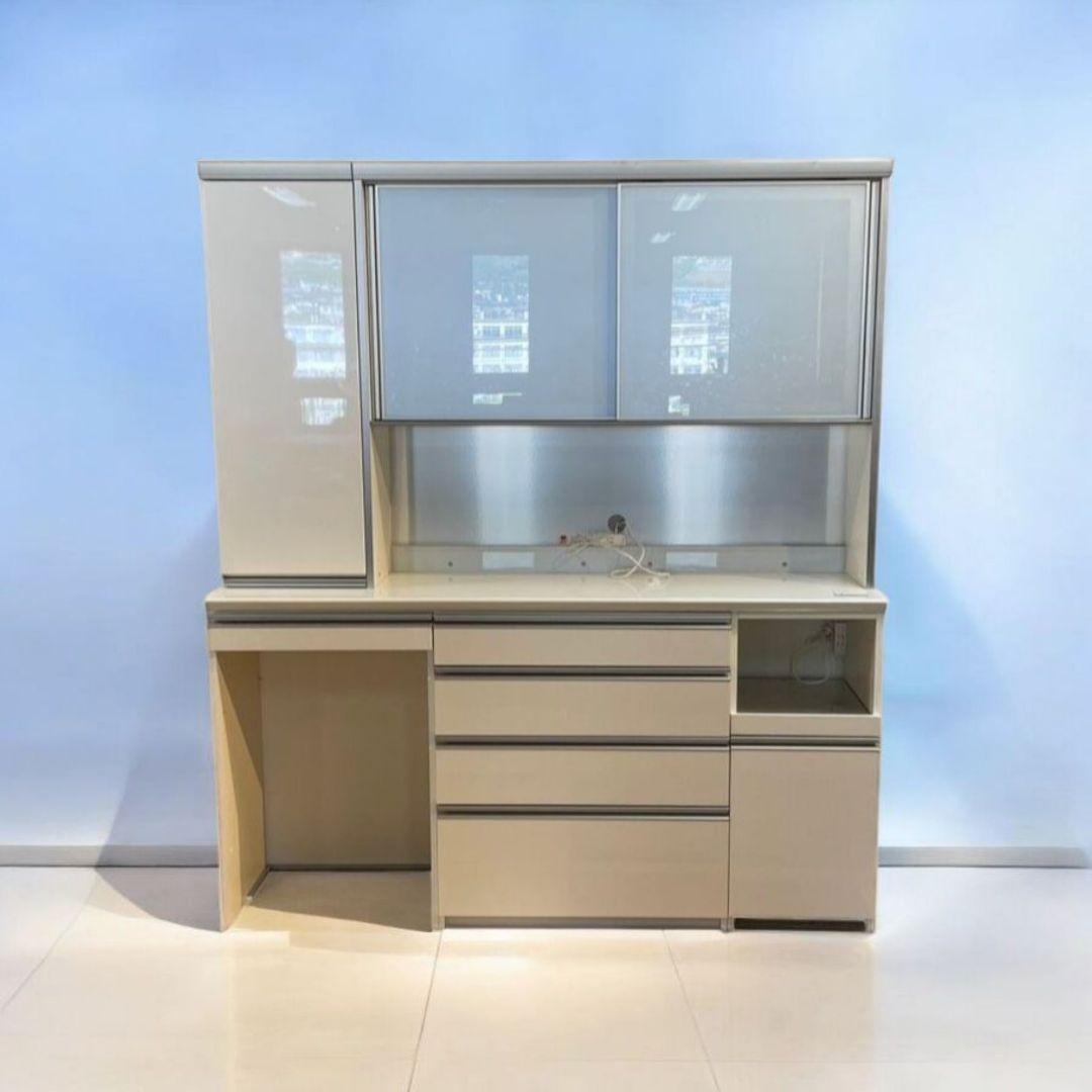 Monster ホワイト木製モダンキッチンカウンター