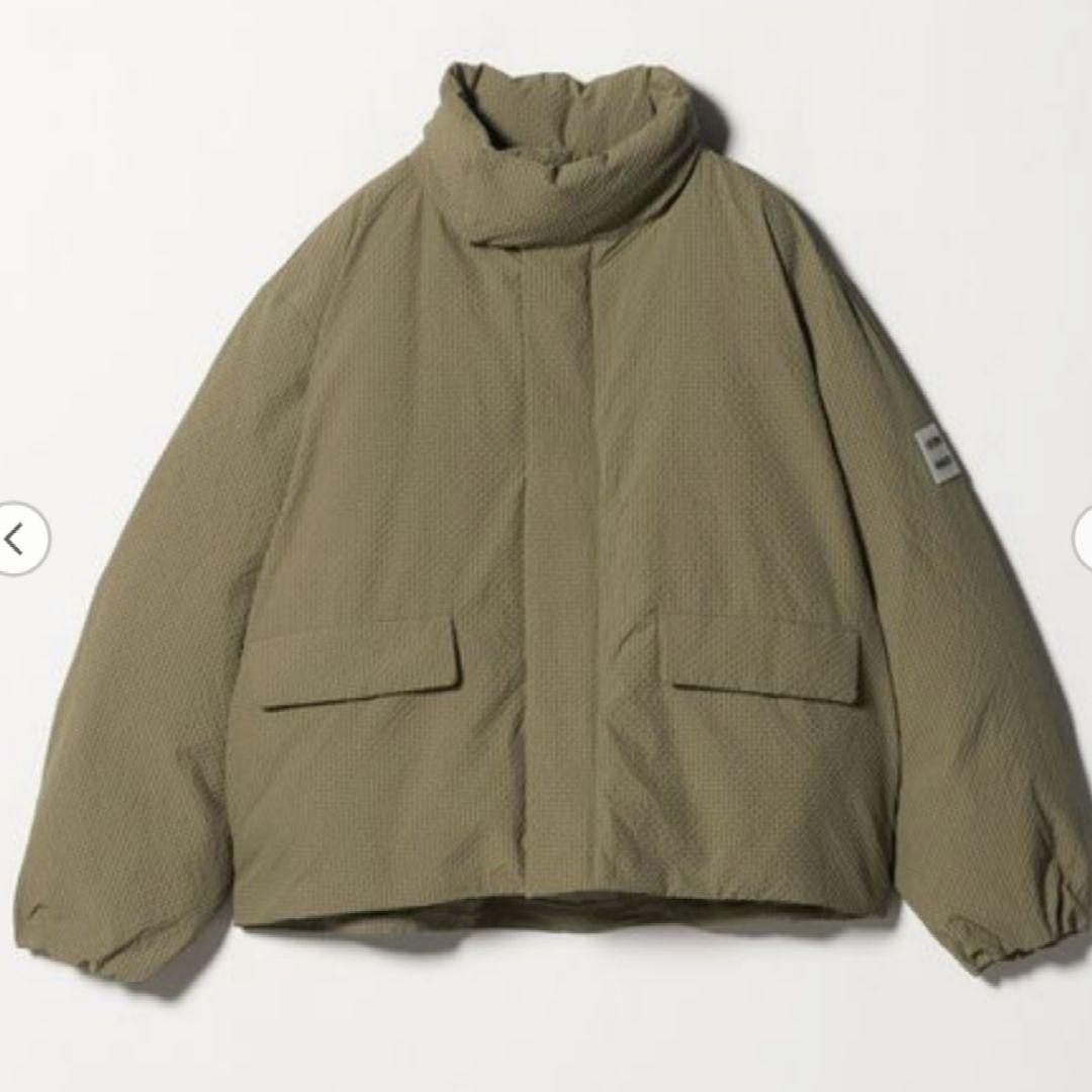 CITEN ミニチェックパデッドブルゾン 中綿ジャケット アウター