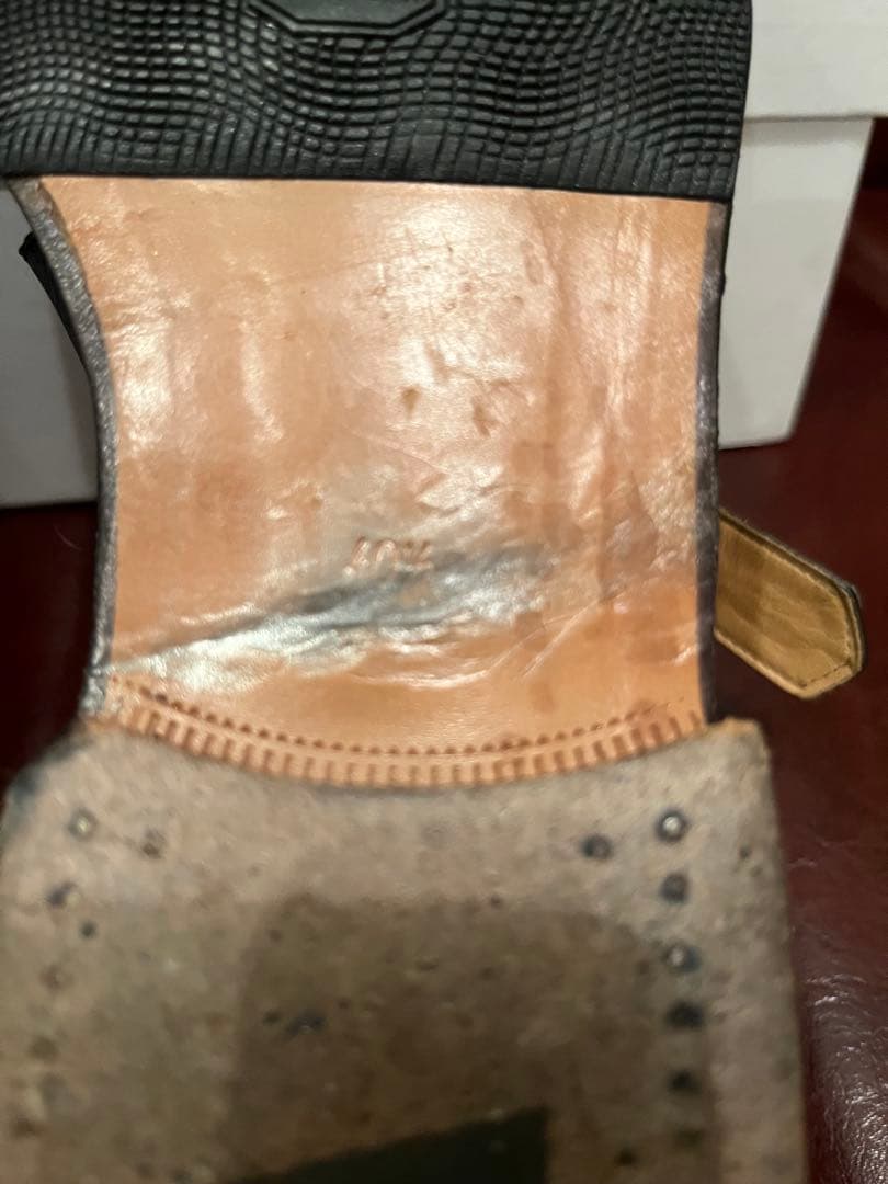 【美品裏張り済】F.LLI Giacometti グルカサンダル 40.5