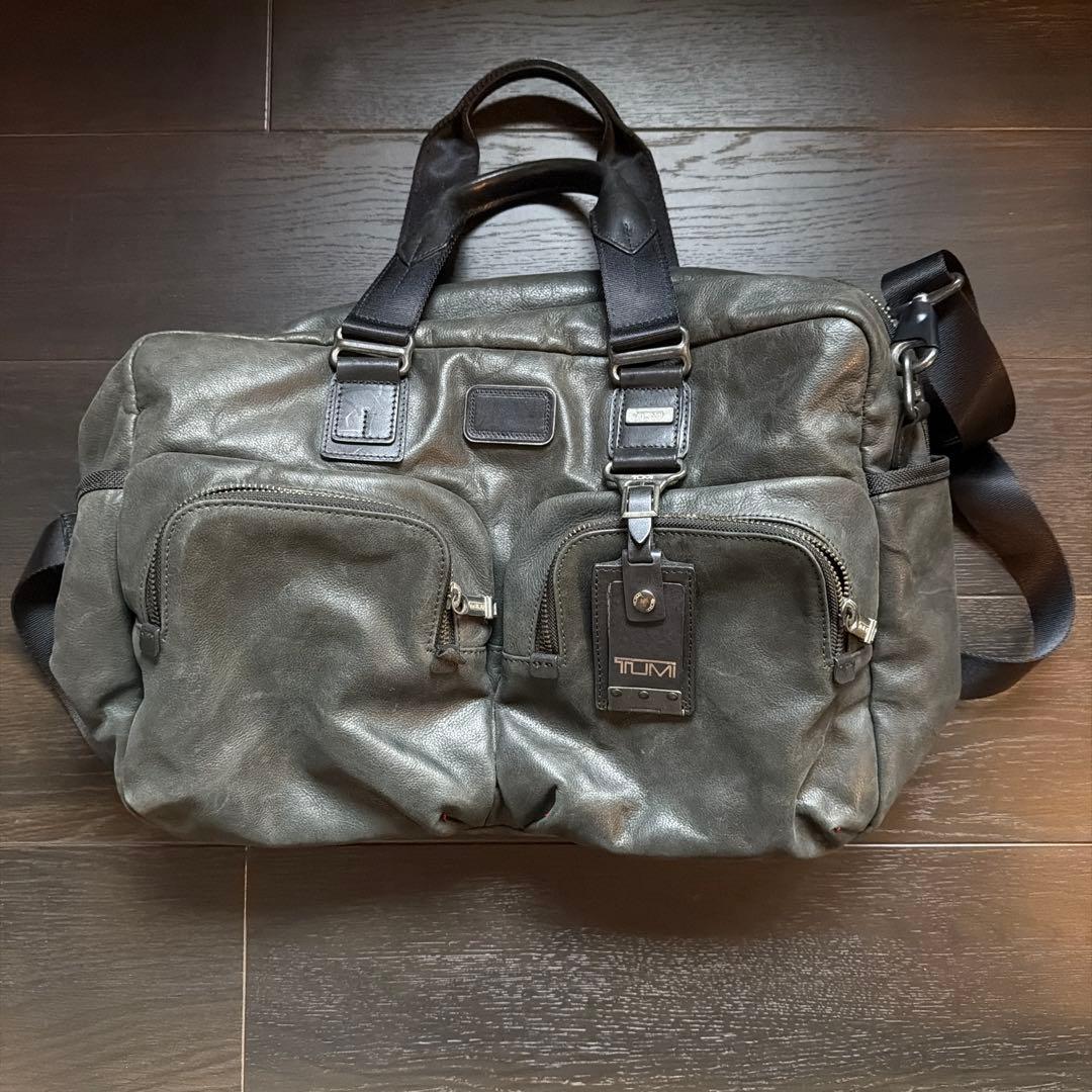 バッグ 2way ブラック TUMI アルファ 92340DH オールレザー