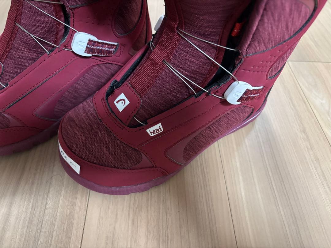 ★展示品★お洒落　可愛い　ヘッド　スノーボード ブーツ BOA レディース