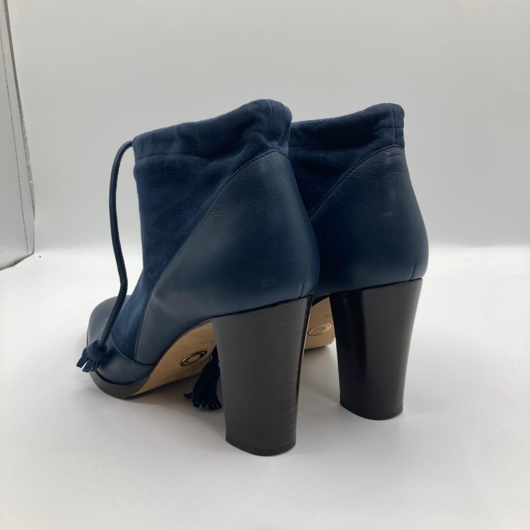 Loro Piana ロロピアーナ スウェード×レザー ブーティ