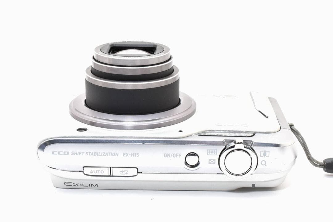 カシオ　CASIO EXILIM EX-H15 シルバー ＃A371