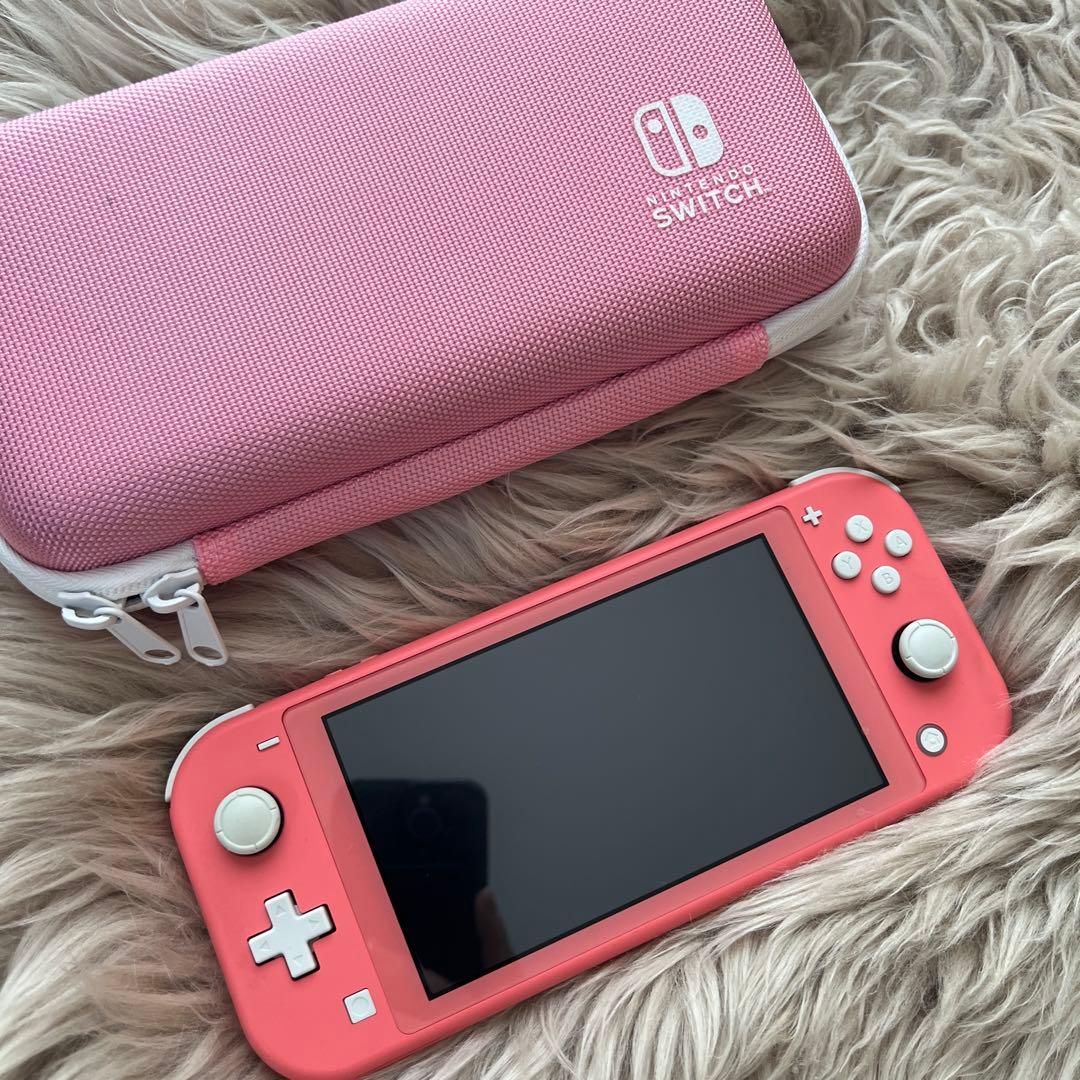 ジャンク　Nintendo Switch Lite ピンク