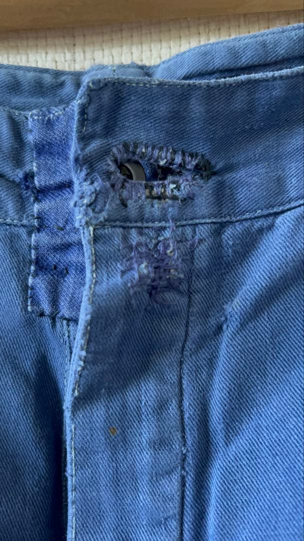 40s-50s FOR 極太シルエット ワークパンツ フレンチ ユーロ メティス