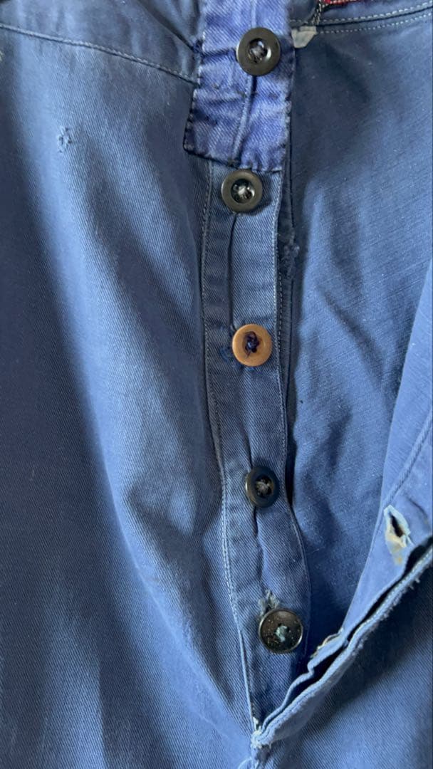 40s-50s FOR 極太シルエット ワークパンツ フレンチ ユーロ メティス