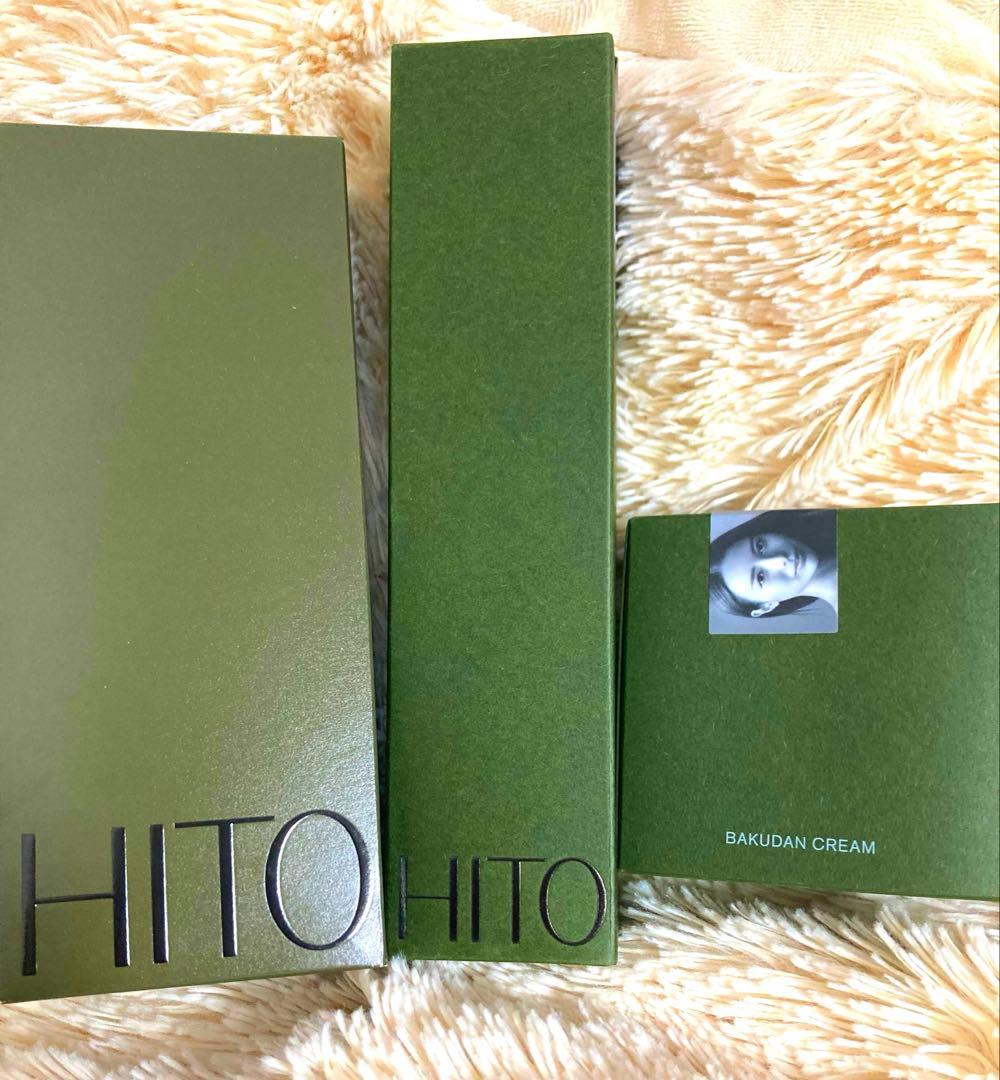 新品未開封HITOto ハーブピーリング ミルクセラム バクダンクリーム 3点