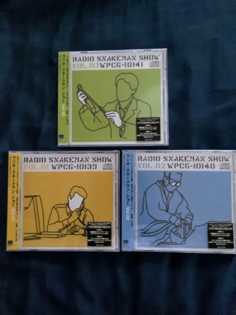 【新品未開封】ラジオスネークマンショー / Vol.01, 02, 03