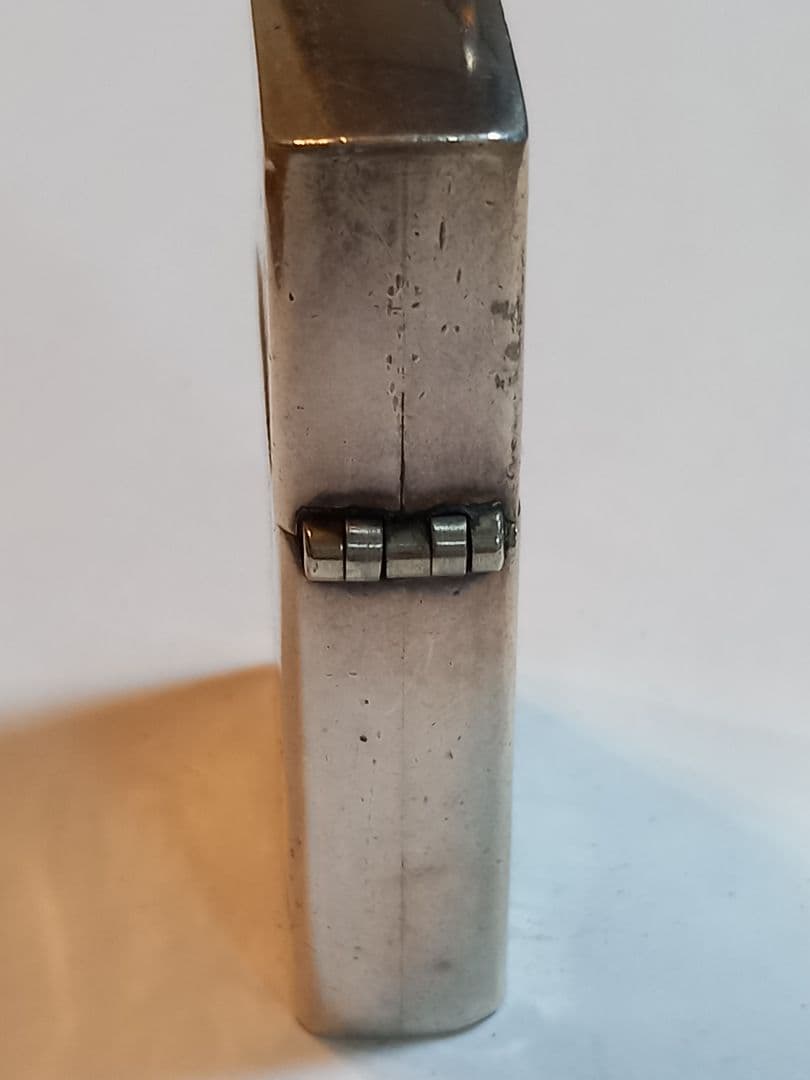 ZIPPO スターリングシルバー950 彫金 インサイドユニット希少 動作正常
