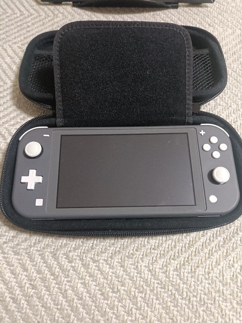 Nintendo Switch Lite グレー 本体 充電器・専用ケース付き