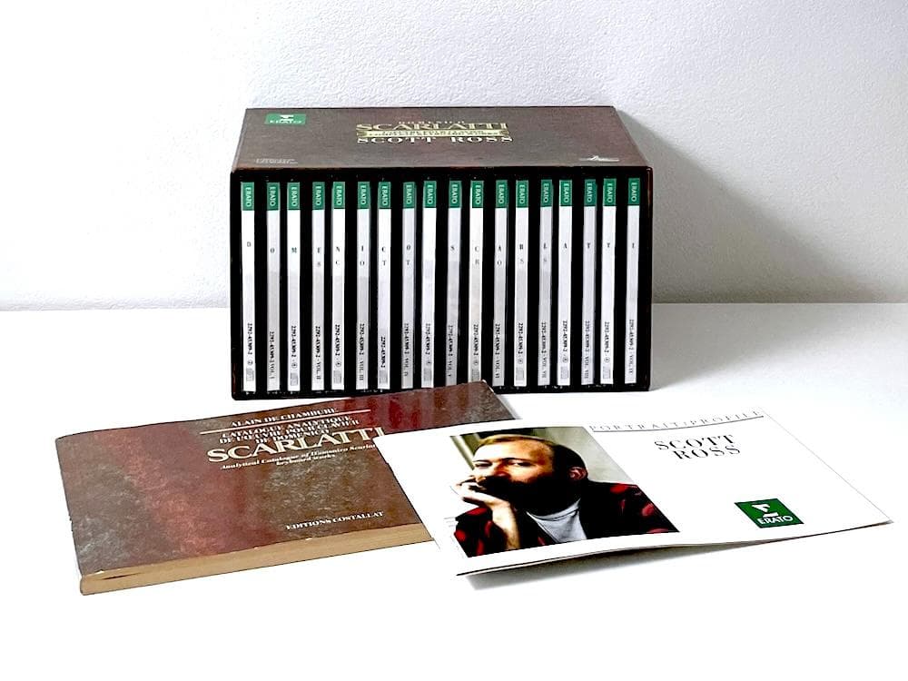 廃盤 スコット・ロス ドメニコ・スカルラッティ ピアノソナタ チェンバロ作品全集