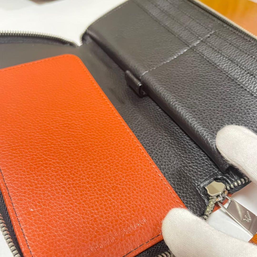 EMPORIO ARMANI エンポリオアルマーニ　長財布　【オレンジ】