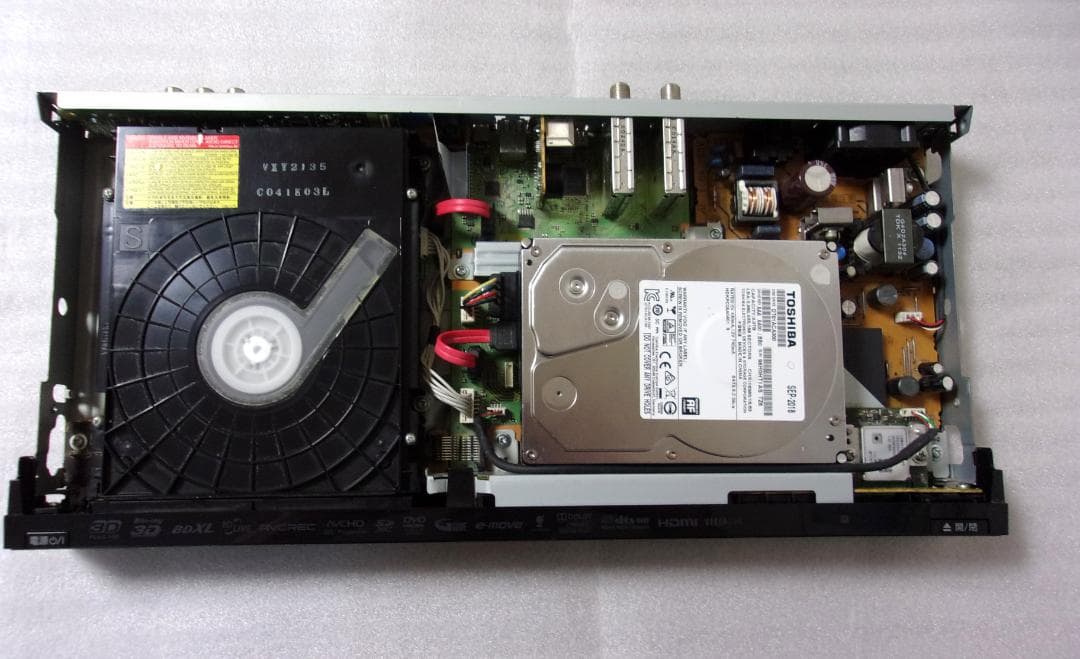 専用出品■パナソニック ブルーレイレコーダーDMR-BZT710/3TB増設