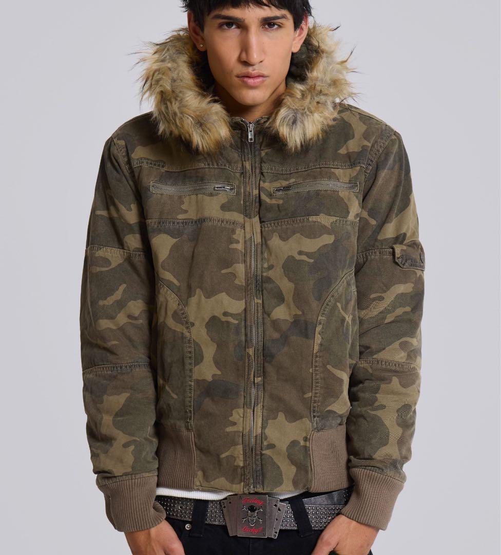 Jaded London 迷彩柄 ミリタリージャケット XS