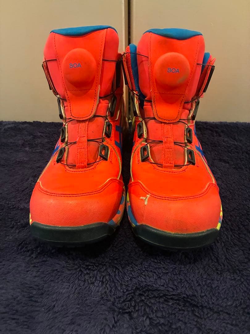 ASICS CP304 セーフティーシューズ 安全靴 オレンジ 26 PUMA