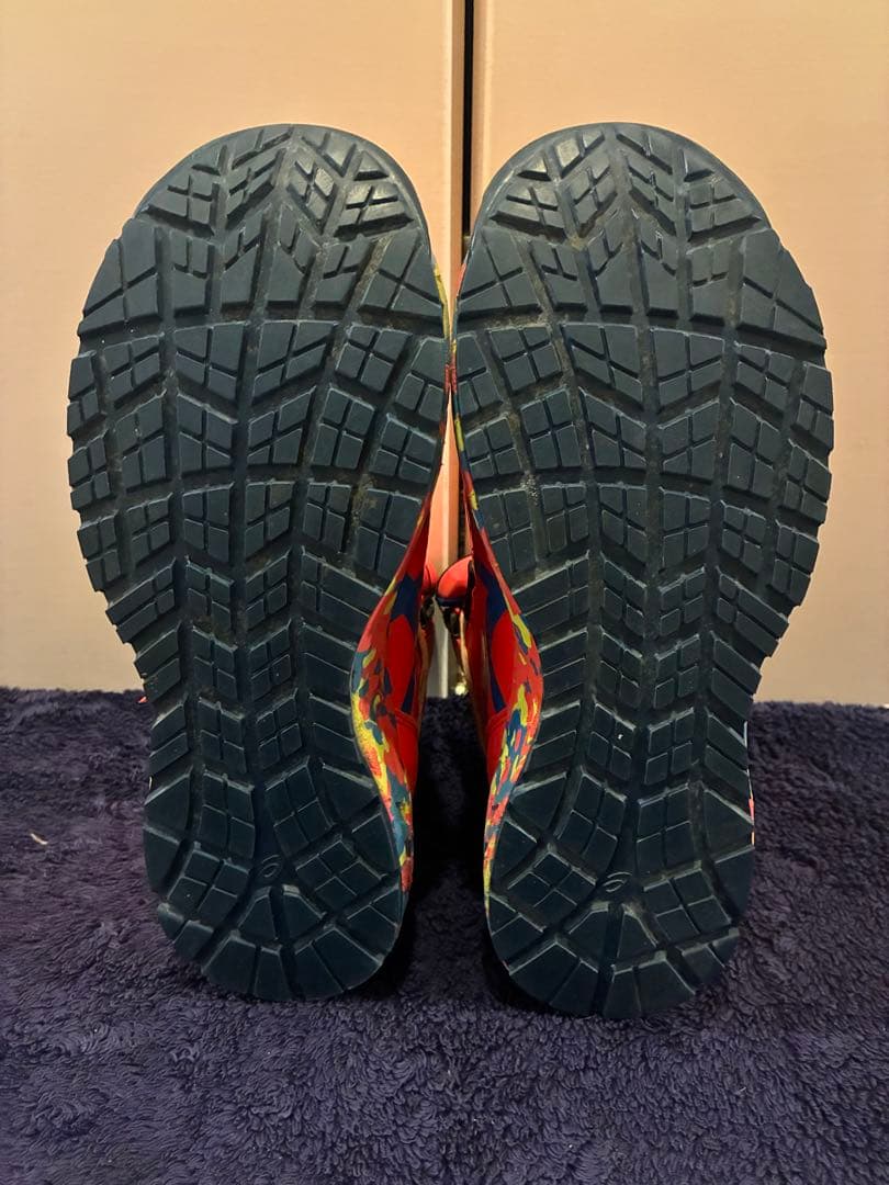 ASICS CP304 セーフティーシューズ 安全靴 オレンジ 26 PUMA