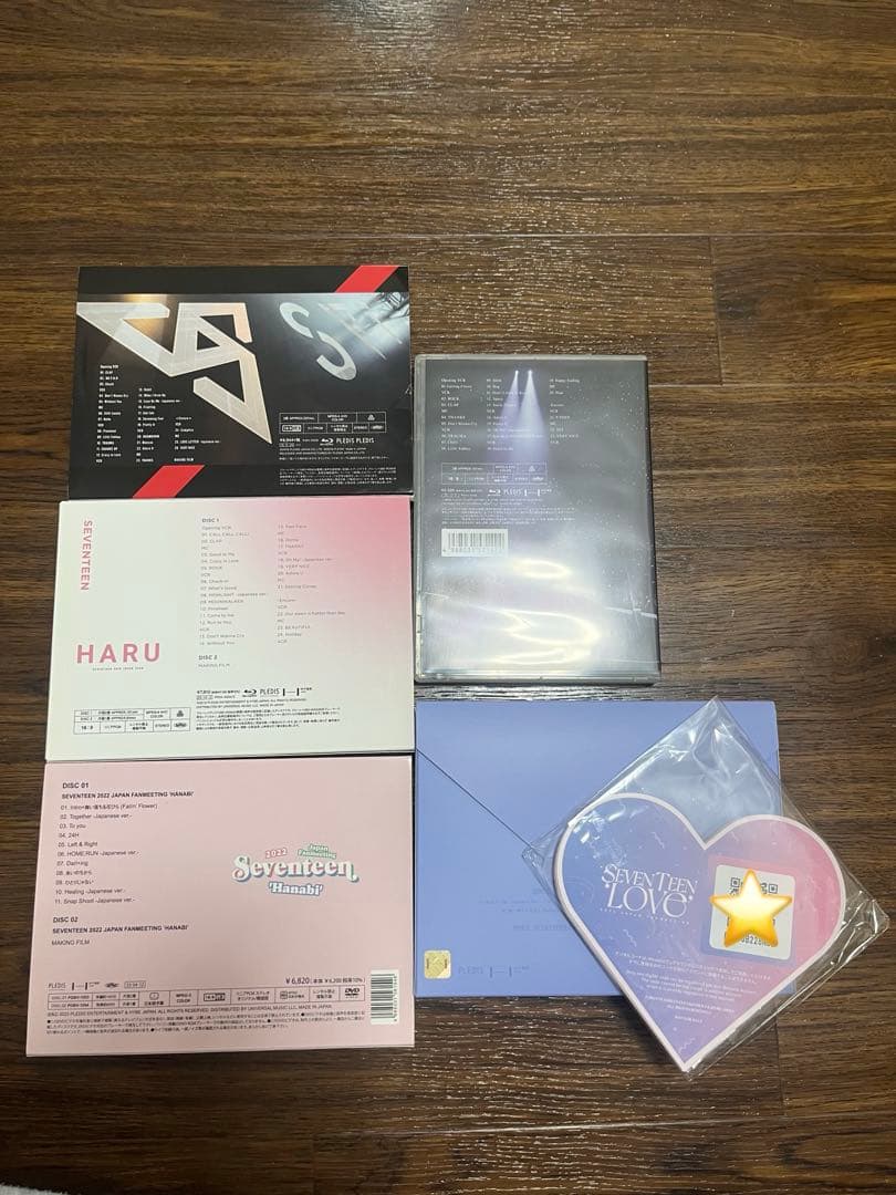 SEVENTEEN 5点セット