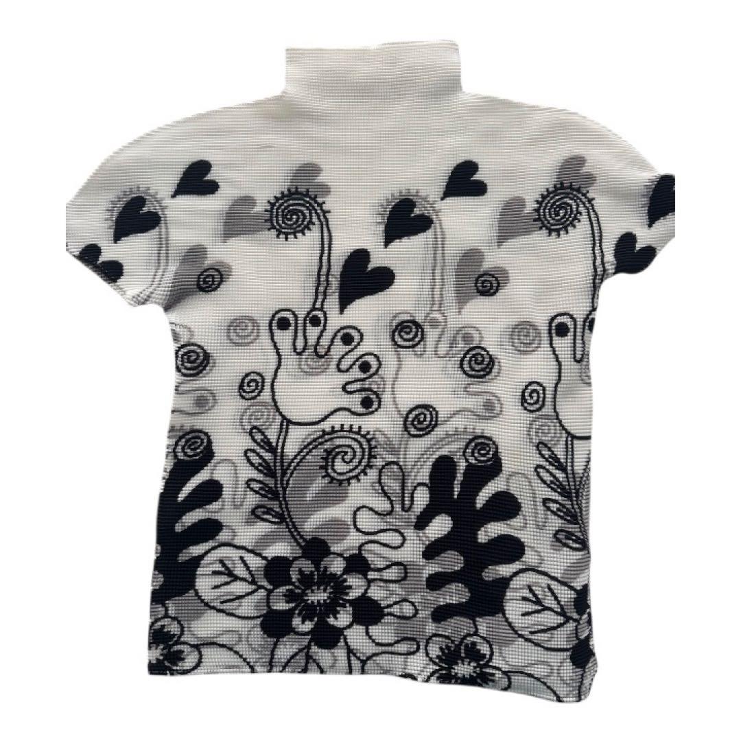 me ISSEY MIYAKE ボックスプリーツ カットソー 半袖