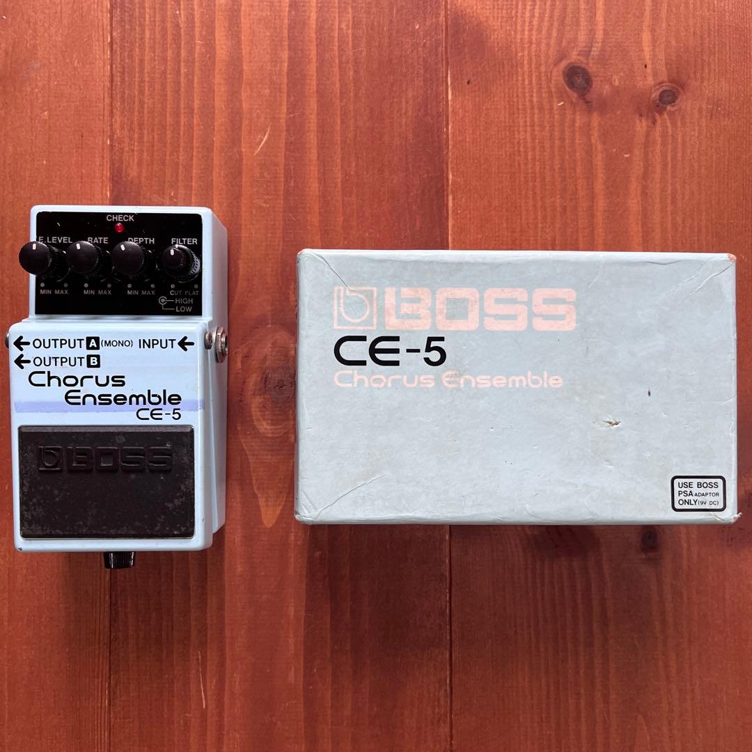 初期型 アナログ CE-5 ブルーラベル コーラス アンサンブル ビンテージ