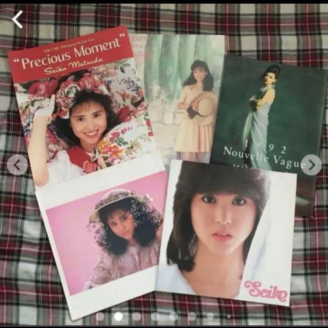 松田聖子 CD・LP ・ツアーパンフセット