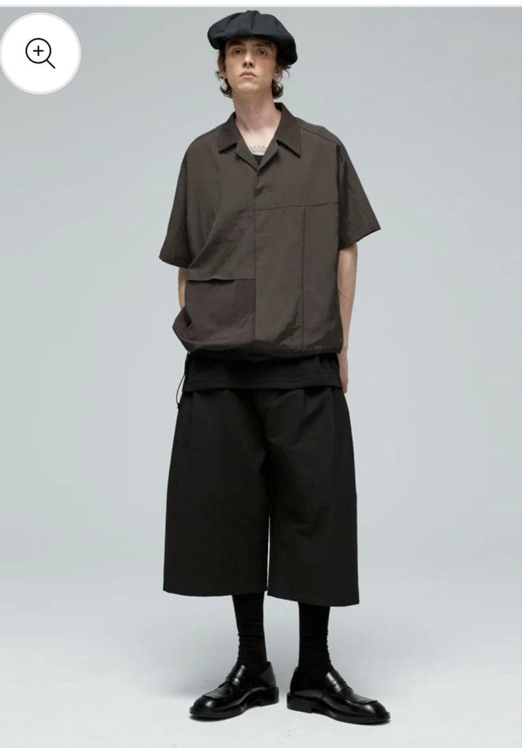 ド*チ様 Multi-pleated cropped pants
