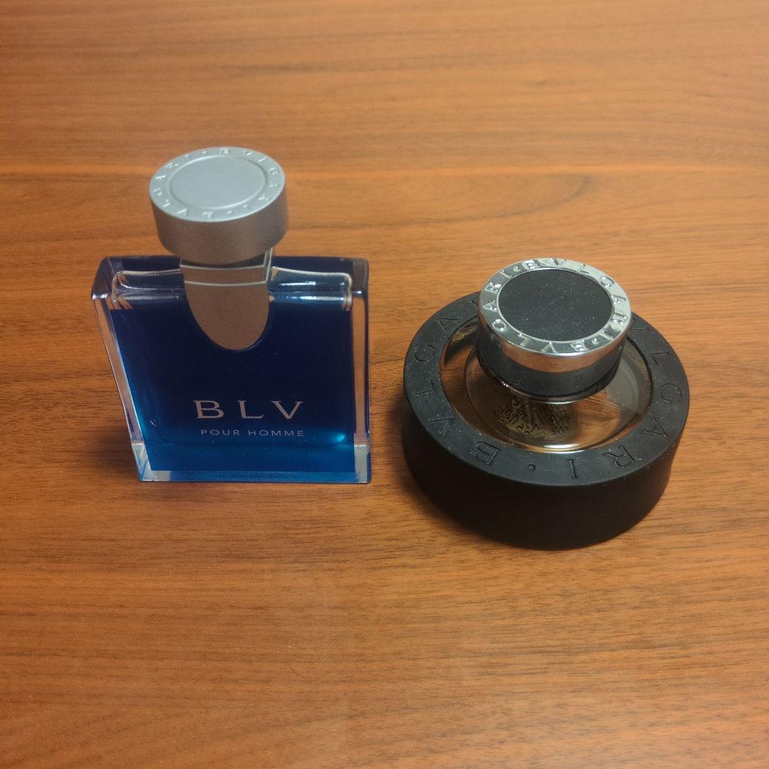 ブルガリブラック＆ブルー、2本セット香水