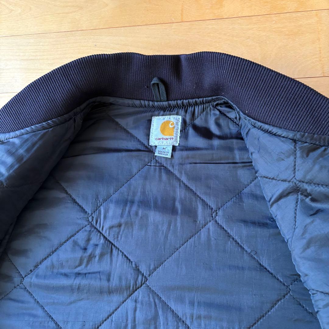 【美品】Carhartt カーハート ダックベスト メキシコ製M ダークネイビー